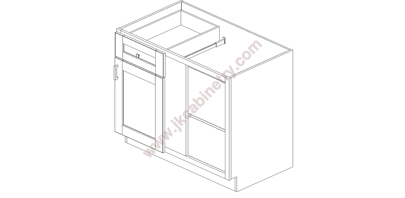 E1 Corner Base Cabinet